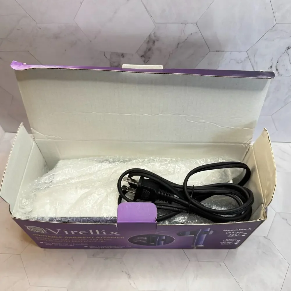 NIB Portable Clothes Steamer & Mini Steam Iron 1200W Handheld Wrinkle Remover